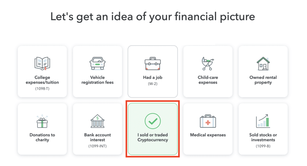 how to file crypto taxes on turbotax